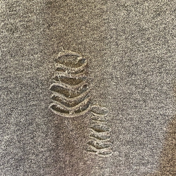 Five.By. Five short sleeved hoodie, XL, lightweight, soft, distressed, sporty. - Picture 8 of 9